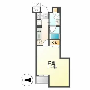 グラン・アベニュー栄【309号室】の間取り