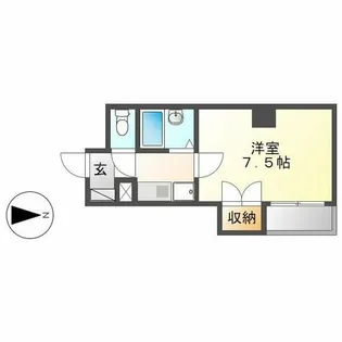 Atともえ【5階】の間取り