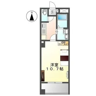 リバパレス鶴舞【5階】の間取り