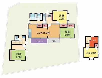 兵庫県宝塚市宝梅1丁目【一戸建】の間取り