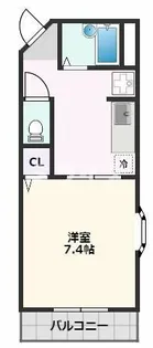 バビーズ千里山【2階】の間取り