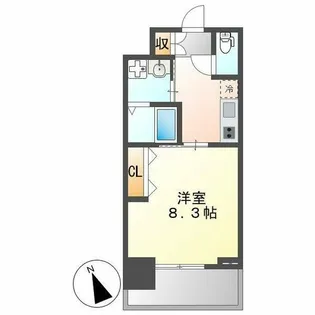 ルーエ本山【9階】の間取り