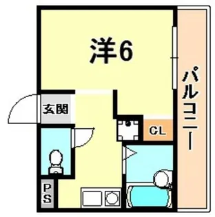 UTレジデンス六甲【4階】の間取り
