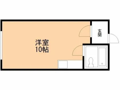 ゆたかハイツ【205号室】の間取り