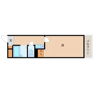 ジュネスナガセ【2階】の間取り