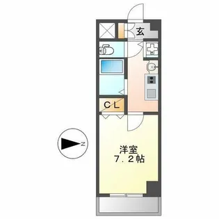 ベレーサ金山【2階】の間取り