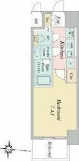 BPRレジデンス丸の内(旧ラグゼナ丸の内)【10階】の間取り