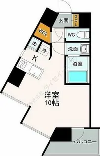 リエス東別院【7階】の間取り