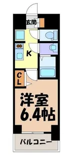 プレサンス広小路通今池【3階】の間取り