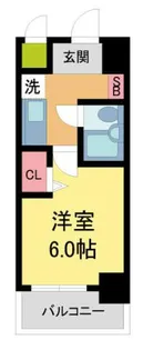 エスリード西宮【3階】の間取り