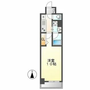 スカイコート千代田【705号室】の間取り
