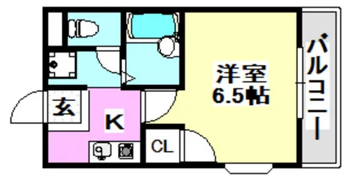 ヴェル・ベスコ【503号室】の間取り