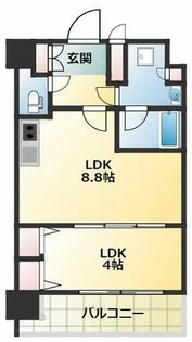 スプランディッドⅦ【11階】の間取り
