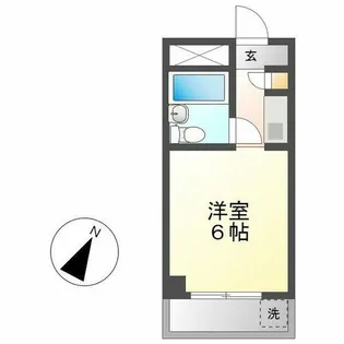 パルティーレ神宮南【113号室】の間取り