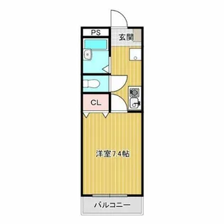 シェルウィン【101号室】の間取り