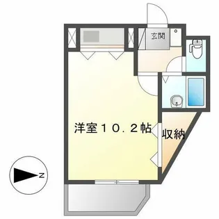 シティライフ池下【401号室】の間取り