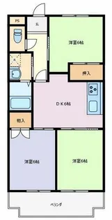 ユトリロ山道町【4階】の間取り