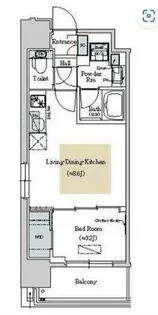 アーバネックス大阪城北【5階】の間取り