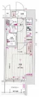 サムティ福島PORTA【4階】の間取り