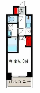 ARCOBALENO OSAKA FUSE【13階】の間取り