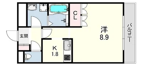 カサ デ セレーサ【1階】の間取り