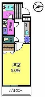 ドミールアオイ【2階】の間取り