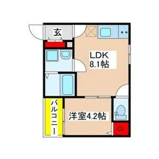 MYノアーヴェ【3階】の間取り