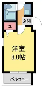 サンビオラ西宮【202号室】の間取り