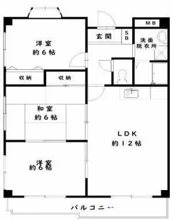 マーコート【2階】の間取り