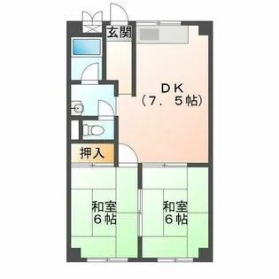 ハイツOGI【303号室】の間取り