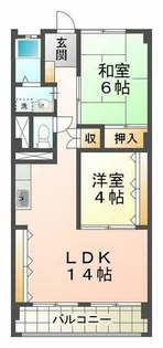 エクセル舞子【2階】の間取り