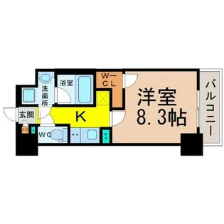 レガリア【4階】の間取り