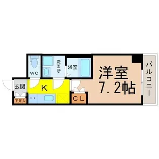 VANCOUVER1118大曽根【3階】の間取り