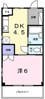 イエストプレイス【1階】の間取り