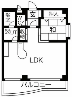 ラヴィアンムロガ【3階】の間取り