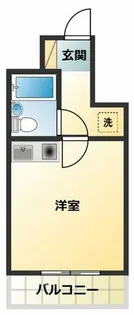 マンション輝【8階】の間取り