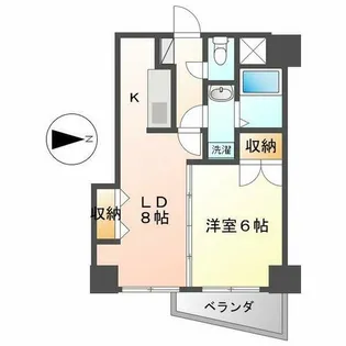 第3タジックビル【2階】の間取り