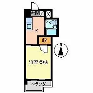 サン・スグモビル【11階】の間取り