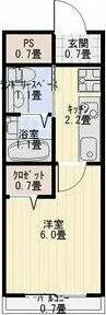 Gracia名駅【4階】の間取り