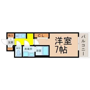 S-RESIDENCE堀田North【2階】の間取り