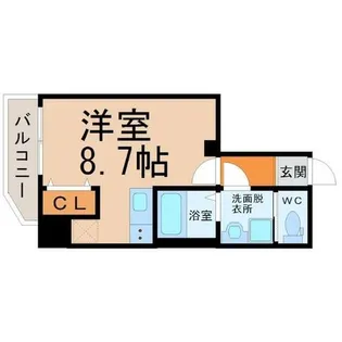 シェモア大須【2階】の間取り