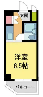 シェルプール弐番館【1階】の間取り