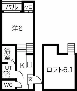 スパジオ フェリーチェ【1階】の間取り