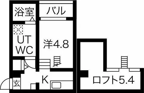 ラ・カンパネラ【1階】の間取り
