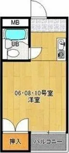 パール熱田【2階】の間取り