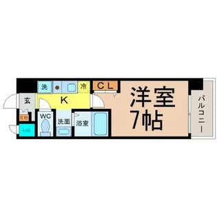 パークフラッツ金山【13階】の間取り