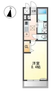 ペガサスⅡ【205号室】の間取り