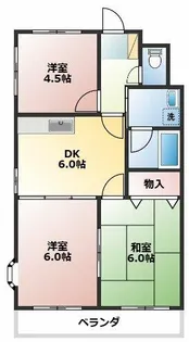 サンライト藤宮【3階】の間取り