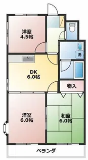サンライト藤宮【3階】の間取り