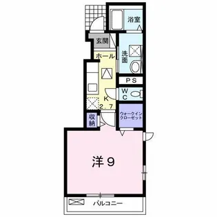 シャイン【1階】の間取り